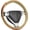 Tan/Red, variant on Armor All 15" Faux Leather Steering Wheel Cover, Anti-Slip, Foam Padded, Universal Fit