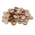 thumbnail image 3 of Hexagon Shaped Wooden Embellishments Shapes for Craft Decor DIY 100pcs 17.5mm, 3 of 9