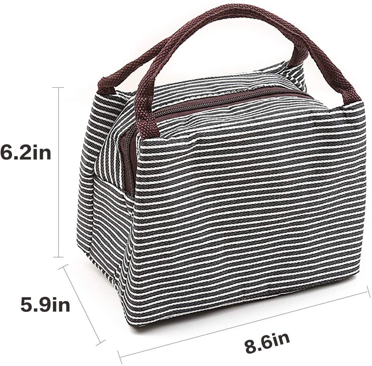 Details about   Adult Womens Girl Portable Insulated Lunch Bag Box Picnic Tote Thermal Shopping 