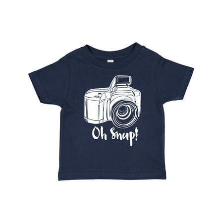 

Inktastic Camera Oh Snap Boys or Girls Toddler T-Shirt