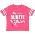 thumbnail image 3 of Inktastic Breast Cancer Awareness My Auntie is a Fighter Boys or Girls Toddler T-Shirt, 3 of 5