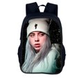 thumbnail image 1 of Billie Eilish Surrounding Teenage Adult Student Men And Women Backpack Rucksack-sebneei, 1 of 4