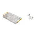 thumbnail image 1 of Bandeja para servir,Bandeja rectangular para servir en la cocina con asa,Bandeja de almacenamiento Plato para servir Tocador de baño,Estatua de caballo,Estatua de caballo para decoración del, 1 of 8