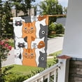 thumbnail image 5 of Easygdp Funny Cats Garden Flag Yard Flag Welcome Flag, Double-Sided, Weather Resistant for Outdoor Decor - 28"x40", 5 of 9