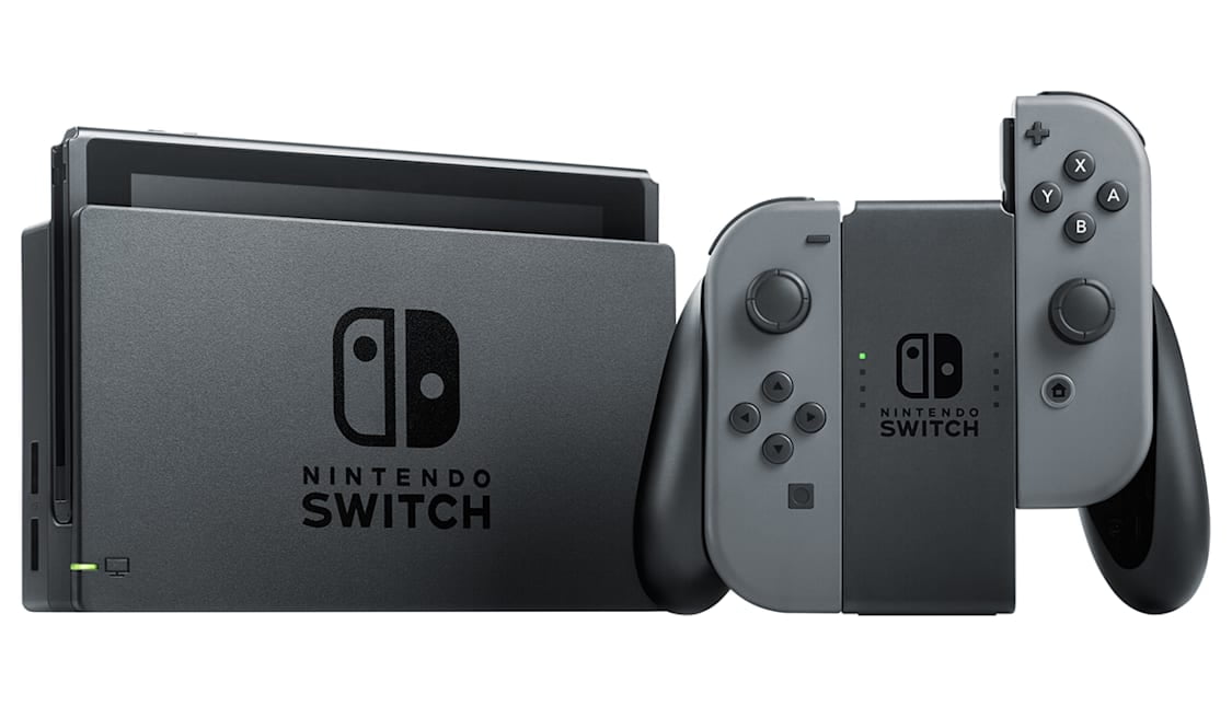 Pre-Owned Nintendo Switch - Gray & Gray Joy-Con with HDMI