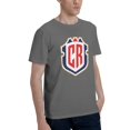 thumbnail image 2 of Costa Rica National Football Team Fashion Men'S Basic Short Sleeve T-Shirt Deep Heather Small, 2 of 5