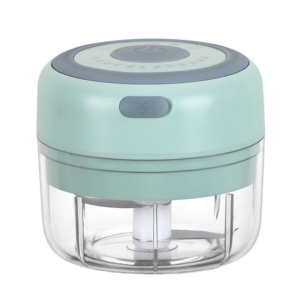 100Ml Mini Electric Garlic Chopper with Usb Cord Vegetable Chopper Crusher Nut Press Meat Fruit