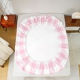 thumbnail image 5 of jejeloiu Cartoon Bow Knot Full Size Sheets,Letter H Print Bed Sheets For Girls Women 4 Pieces, 5 of 7