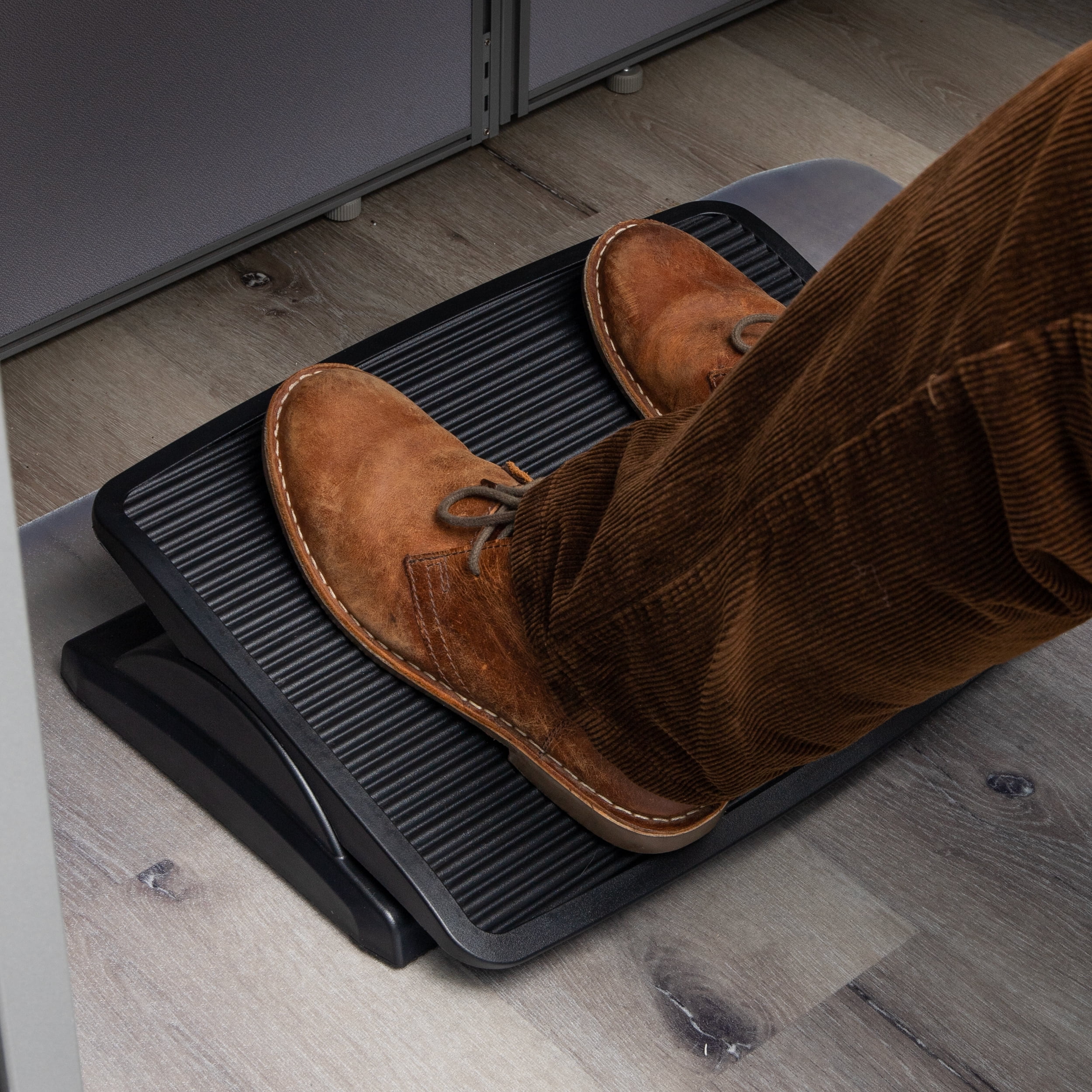 Mind Reader Harmony Collection, Ergonomic Footrest for Under Desk