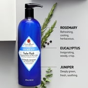 Jack Black Turbo Wash, Energizing Cleanser for Hair & Body, 33 fl oz