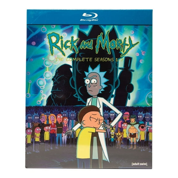 Rick and Morty: the Complete Seasons 1-7 (Blu-ray) 7Disc Box Set Anime DVD Movies