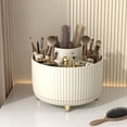 thumbnail image 2 of Sentmoon Makeup Organizers Make up Organizer Desktop Rotating Makeup Brush Organizer Cosmetic Container Desk Dresser Eyeshadow Brushes Lipstick Case Pen Container, 2 of 7
