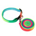 thumbnail image 2 of Dog Leash Colorful Creative Dog Harness Leash Puppy Training Leash with Bell, 2 of 10