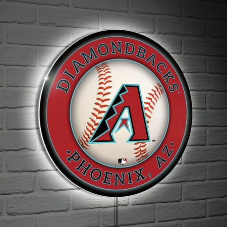 Arizona Diamondbacks LED XL Round Wall D-cor