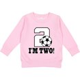 thumbnail image 2 of Inktastic 2nd Birthday Soccer Toddler Sweatshirt, 2 of 4