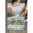 thumbnail image 3 of Oregon, Seek Adventure, River Rafting, Fall (19x27 inches, Premium 500 Piece Jigsaw Puzzle for Adults and Family, Made in USA), 3 of 4