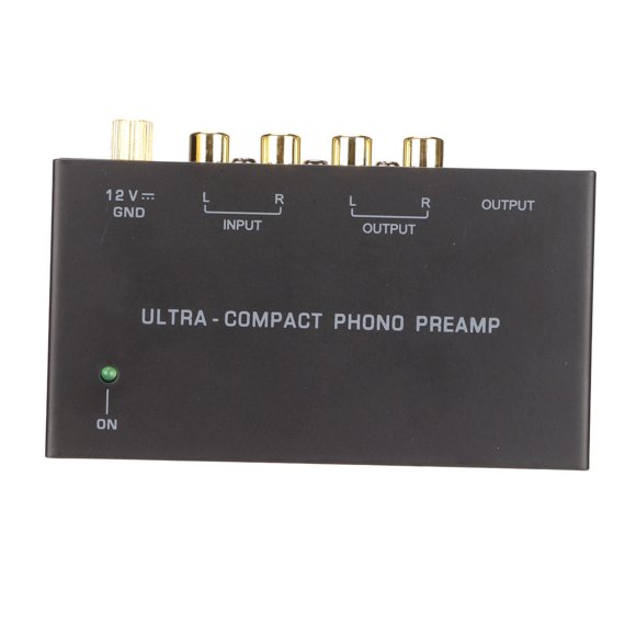 Amplificador De Fono, Preamplificador Estéreo, Entrada, Salida, Amplificador De Tocadiscos Con Control De Perilla, Bajo Ruido Para Tocadiscos, Conexión A Altavoz, Computeryora,