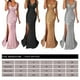 thumbnail image 2 of Vestido de noche Minnieouse Traje de fiesta Sin mangas Negro S M L XL XXL 3XL, 2 of 6