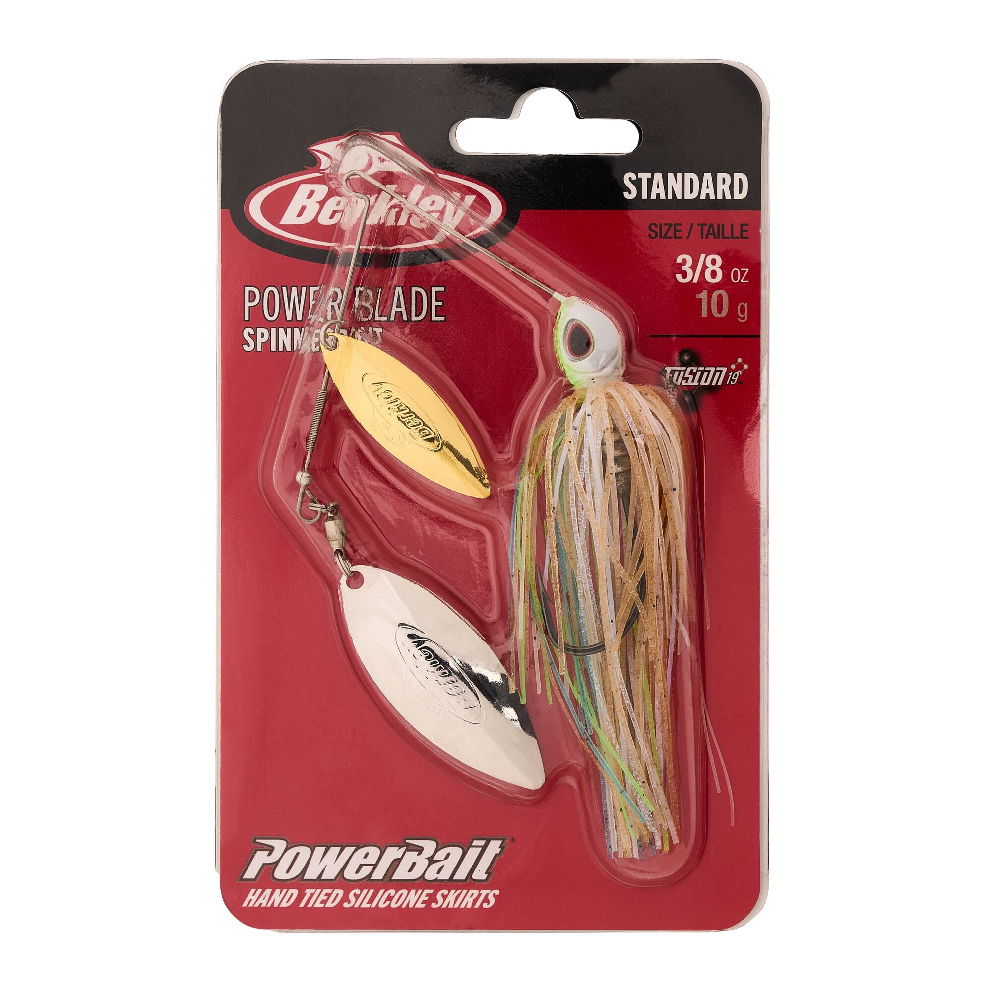 Berkley Power® Blade Standard, Spinnerbaits, Pretty One/Gold + Silver (1-count)