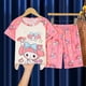 thumbnail image 1 of 2024 Lindo pijama de verano de anime para niños Melody Cinnamoroll Kuromi Pochacco Ropa de dormir de seda de leche para niños Conjuntos de pijamas para niñas y niños Regalo, 1 of 4