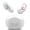 WHITE, variant on Personal sound in-ear amplifier with portable charging case, noise reduction, adjustable volume, suitable for seniors