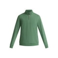 thumbnail image 5 of George Men's and Big Men's Pique Fleece Quarter Zip Pullover with Long Sleeves, Sizes S-3XL, 5 of 5