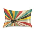 thumbnail image 7 of Yayeee Pillowcase Standard Size Set of 2 Satin Wrinkle Resistant Pillow Case, Colorful Cat, 7 of 7