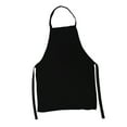 3X Plain Apron with Front Pocket Kitchen Cooking Craft Baking Black