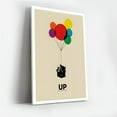 thumbnail image 3 of Up Movie Minimalist Canvas Wall Art, Colorful Balloons and House Print, Modern Home Decor, Kids Room Artwork, Inspirational Wall Decoration, 3 of 12