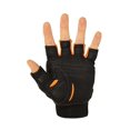 thumbnail image 2 of Bionic Glove FCTMM Mens Cross Training Fingerless Fitness, Gray & Orange - Medium, 2 of 4