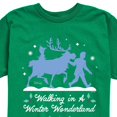 thumbnail image 3 of Disney Frozen 2 - Walk In A Winter Wonderland Christmas - Toddler & Youth Short Sleeve Graphic T-Shirt, 3 of 5