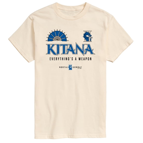 Mortal Kombat - Kitana Jersey - Men's Short Sleeve Graphic T-Shirt
