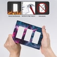 thumbnail image 4 of Game Capture Switch Cover Decorative Wall Plate 3-Gang Screwless Standard Size, 4 of 5