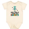 thumbnail image 3 of Inktastic Future Robot Builder Robotics Engineer Boys or Girls Baby Bodysuit, 3 of 5