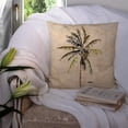thumbnail image 3 of Carolines Treasures 8482PW1414 Palm Tree Fabric Decorative Pillow, 14Hx14W, multicolor, 3 of 4