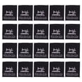 thumbnail image 1 of 100pcs Handmade Sewing Labels Chic Cloth Labels Clothing Accessories for Store Home (Black), 1 of 7