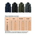thumbnail image 2 of Frontwalk Mens Regular Fit Sleeveless Jacket Stand Collar Casual Outwear Waistcoat Fleece Winter Warm Vest Dark Gray 5XL, 2 of 7