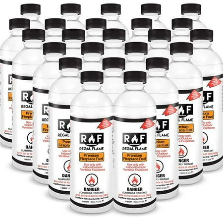 Regal Flame 24qrt 1 Qt Bio Ethanol Fireplace Fuel 24 Bottles