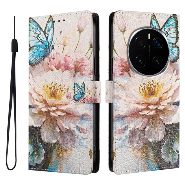 FOXDOCK Funda Tipo Cartera para Honor Magic 7 Pro con Soporte y Correa – Diseño de Patrones Lindos
