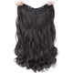 thumbnail image 5 of Peluca de mujer de una sola pieza de cabello largo y rizado en forma de U mejorada en forma de V esponjosa invisible peluca de cabello largo y liso, 5 of 5