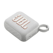 JBL Go 4 - مكبر صوت بلوتوث محمول للغاية - أبيض