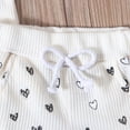 thumbnail image 7 of UngA Baby Boy Clothes Summer Outfits Short Sleeve Mamas Boy Embroidery Infant Waffle Romper Shorts Set (White,12-18 Months), 7 of 7