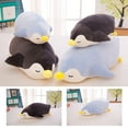 thumbnail image 5 of EUBUY Penguin Soft Plush Pillow Sea Animal Plush Toy Children Pillow Festive Birthday Gift Decorative Doll Black 23.6", 5 of 8