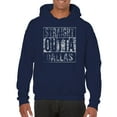 thumbnail image 3 of UGP Campus Apparel Straight Outta Dallas - Texas Football Hometown Pride Hoodie - Small - Navy, 3 of 6
