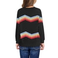 thumbnail image 4 of Bnwani Black Kids Pullover Sweatshirts Crew Neck Long Sleeve Casual Print Size 2-3t, 4 of 4