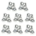 thumbnail image 1 of Minkissy 16pcs Shelf Bracket Support Holder for Home Installation Zinc Alloy Design, 1 of 8