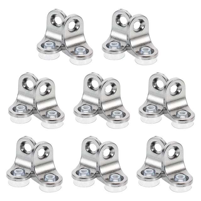Minkissy 16pcs Shelf Bracket Support Holder for Home Installation Zinc Alloy Design