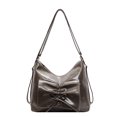thumbnail image 1 of Mochila Bolso Hombro para Mujer Color Sólido Cuero PU Viajes, 1 of 9