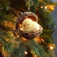 thumbnail image 4 of Cute 2D Acrylic Animal Christmas Tree Hanging Ornament with Golden String for Holiday Home Decor and Party Celebration, 4 of 8