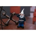thumbnail image 3 of Zeckos Saluting U.S. Marine Dress Blues Military Garden Gnome Statue Resin Home Decor 8.5 inch Tall, 3 of 8
